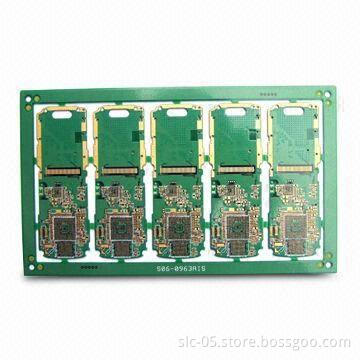 HDI 6-layer board with FR-4 Tg150 and chem Ni/Au